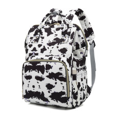 Cow Spots Print Diaper Bag Backpack 1 Pack