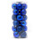 Uclet Christmas Ball Ornaments Blue Plastic 24pcs 1