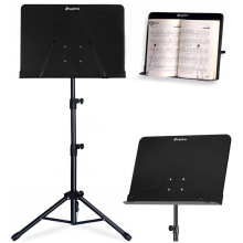 SUPRIMO D3 tripod nodepult justérbar foldbar sort 82-146 cm op til 10 kg
