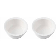Ceramic Bowl Replacement White 5.5 Inch 2 Pack