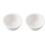 Ceramic Bowl Replacement White 5.5 Inch 2 Pack 1