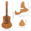 Guitar Pick Holder Case with Picks Set 5