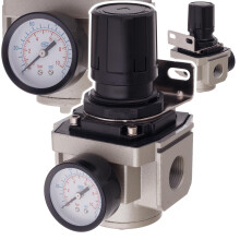 LUFTREDUCER TRYKREGULATOR 3/4 TOMMER KOMPRESSOR 24 MM