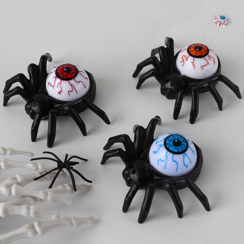 Velas de chá sem chama para o Halloween, pacote com 12 unidades 2