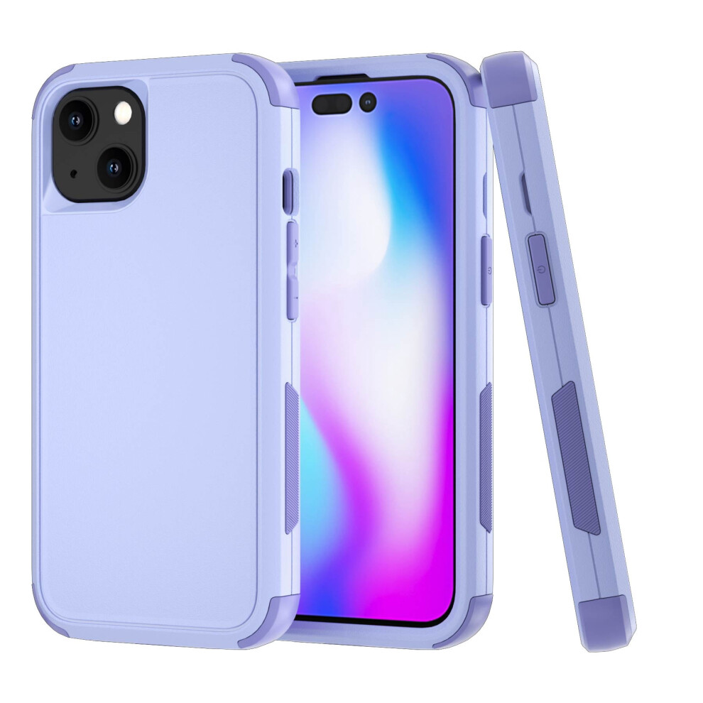 Iphone 14 Case Military Grade Shockproof 6.1 Light/Purple 901175625251
