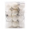 WICVIK Christmas tree balls red gold 24 pcs 3 cm 4