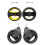 Stroller Wheels Plastic Replacement Set 6