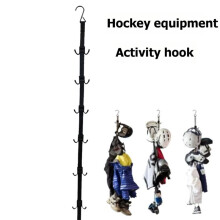 Stendibiancheria da Hockey, Stendibiancheria per Attrezzatura da Hockey, Stendibiancheria Portatile da Hockey, Stendibiancheria Sportivo con Ganci