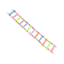 Bird Cage Ladder Wooden Stand for Parrots and Small Birds