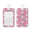 Cás suaitheantais snáithe Hello Kitty ingearach 2.5x4 orlach 2