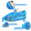 Disposable CPE Shoe Covers Non-Slip Blue 50PCS 3