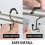 Shower Curtain Hooks Rust-Resistant Metal Matte Black Set 5
