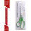 Stainless Steel Student Scissors Two-Color Green 1 Pair 1