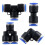 Plastic Push-to-Connect Fitting Set 1/4" OD 30 pcs 2