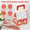 Toorise Christmas treat boxes with handle 50 pcs 2
