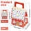 Toorise Christmas treat boxes with handle 50 pcs 3