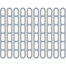 10pcs Caravan Awning Ladders Straps Tie 6 Holes Awning Tension Straps hwy
