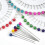 Color Straight Pins Pearlized Finish 480 Pcs 2