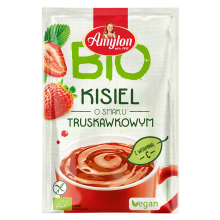 Amylon Kisiel Instant O Smaku Truskawkowym Bezglutenowy BIO 30 g