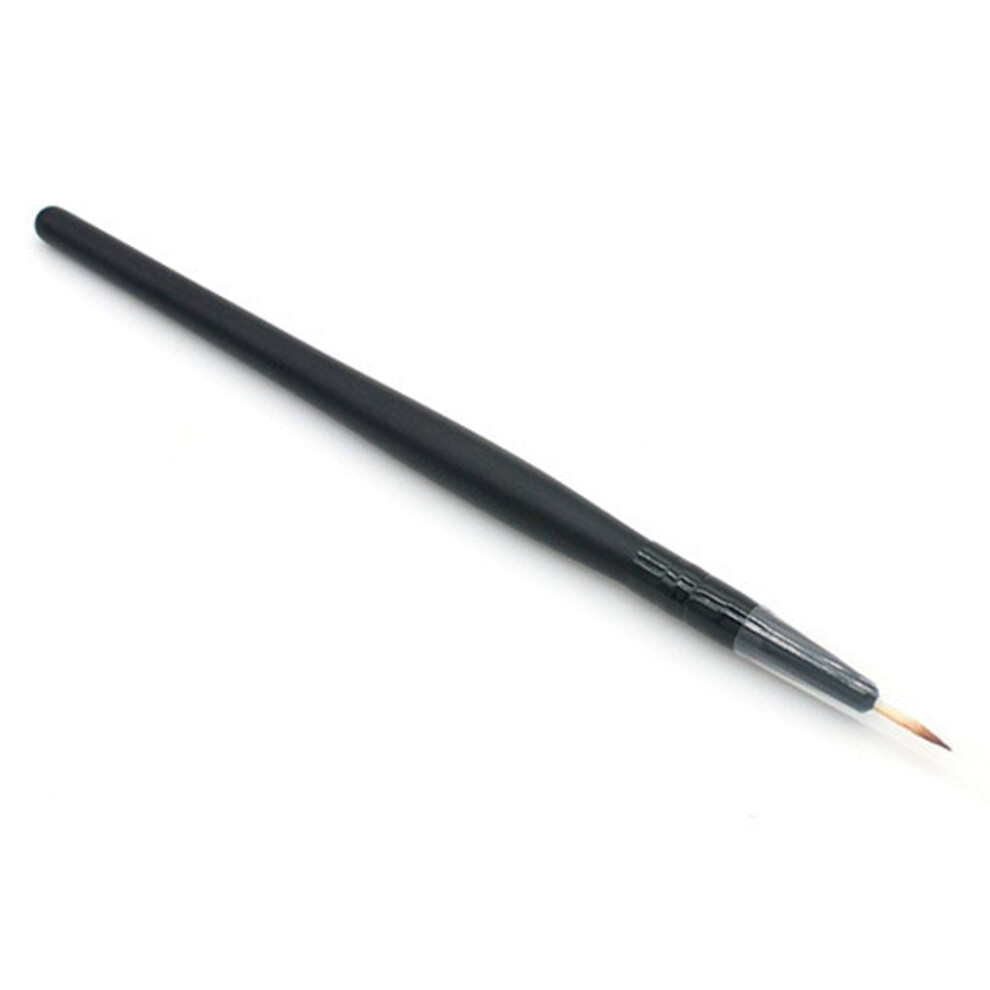 Eyeliner Brush Soft Bristles Wooden Handle 1pc