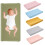 Baby changing pad soft stretchy muslin breathable 1 piece 4