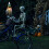 Halloween-LED-Geisterlampe mit Hexenhut (5 Stück) 4