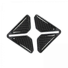 2x2x 90 Degree Angle Door Bumper Anti Scratch Cover Body Parts Trim Decorative Black hwy