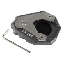 CNC Aluminum , Stand , Side Stand Pate Pad, Kickstand Extension Pads, Motorcycle