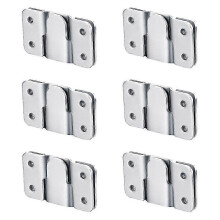 12 Pcs Garment Rack Heavy Duty Heavy Duty Picture Hanger Picture Hooks Picture Hanging Hangers Flush Keyhole Hanger5.3X3CM SZRH A-S