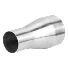 Universal Stainless Steel Exhaust Pipe Connector Tube Adapter Reducer Modified Part51MM / 76MM