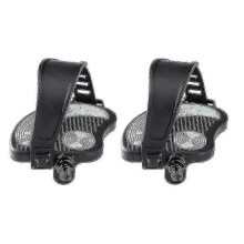Exercise Bike Pedals With Straps For Spin Bike And Indoor Stationary Exercise Bike, 9/16inch SZRH A-S
