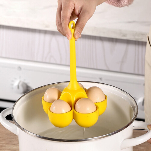 Silicone Egg Steamer with 3 or 5 Cavities 2