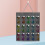 Wall-Mounted Sunglasses Organizer with 15 Slots 3