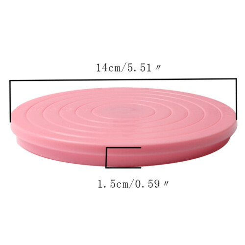 Suporte giratório para decoração de bolos de 30 cm (12 polegadas) 1