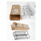 Stainless Steel Wall-Mounted Spice Rack with Adhesive and 5