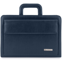 Biwuar dokumentmappe dokumentmappe organizer til arbejde stilfuld stor A4 Beltimore