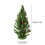 Artificial Mini Wood Christmas Tree 11.8 in Green 3