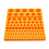 Multifunctional Drill Holder 131 Hole Tool Holder Box Drill Bit Storage Box Yellow 2