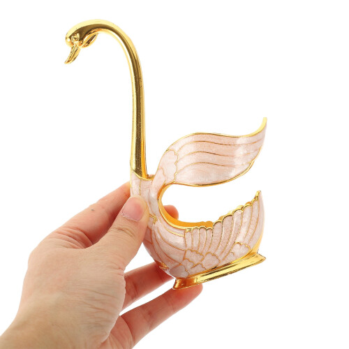 Soporte para cuchara de postre con forma de cisne (1 pieza) 2