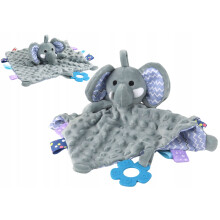 BEMI BLØDT PLYS TÆPPE, KÆMME, ELEFANT, BIDEREGØR, PIPENDE