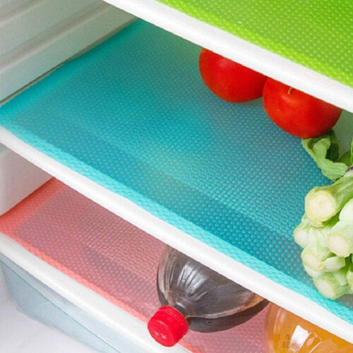 Washable Waterproof Fridge Mats Liners 9 Pack