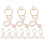 Nurse charm stethoscope pendant 10 pcs 1