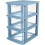 WeiWei plastic arts and crafts organizer 3-drawer 1