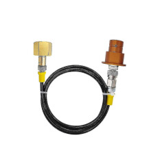External Co2 Tank Adapter Hose Kit For Sodastream Duo Quick Connect W21.8 G3/4-haoGold SZRH A-S