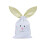 Easter bunny drawstring bag burlap 12x16 inches 2