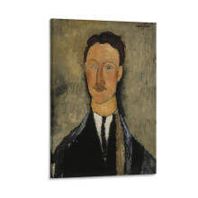 Reproduction d'une peinture d'Amedeo Modigliani (105) - Affiche murale - Cadeaux - Décoration de chambre - Tableau sur toile - 30 x 45 cm (12 x 18