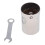 2x Stainless Steel 48mm Exhaust Can Baffles 5
