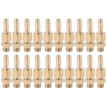 20pcs 1/8 Inch Dn6 Brass Gushing Spray Water Fountain Nozzles Universal Water Curtain Nozzle Landsc YVL