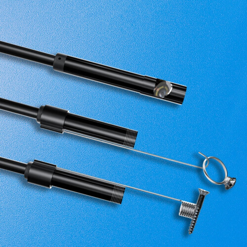 LED endoscope camera with 5.5mm lens, 6 LEDs, USB-C 2
