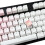 Gaming Mechanical Keyboard 104 Keys Pink Gradient 8